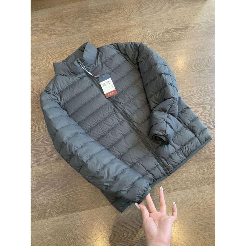 Сверхлегкая мужская пуховая куртка со стойкой: Легкий, Теплый, Прочный.