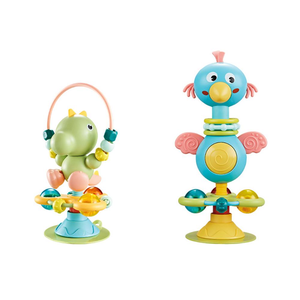 Baby Rattles Cartoon Baby Rattle Toy with Suction Cups Improve Babies Finger Flexibility Hand Eye