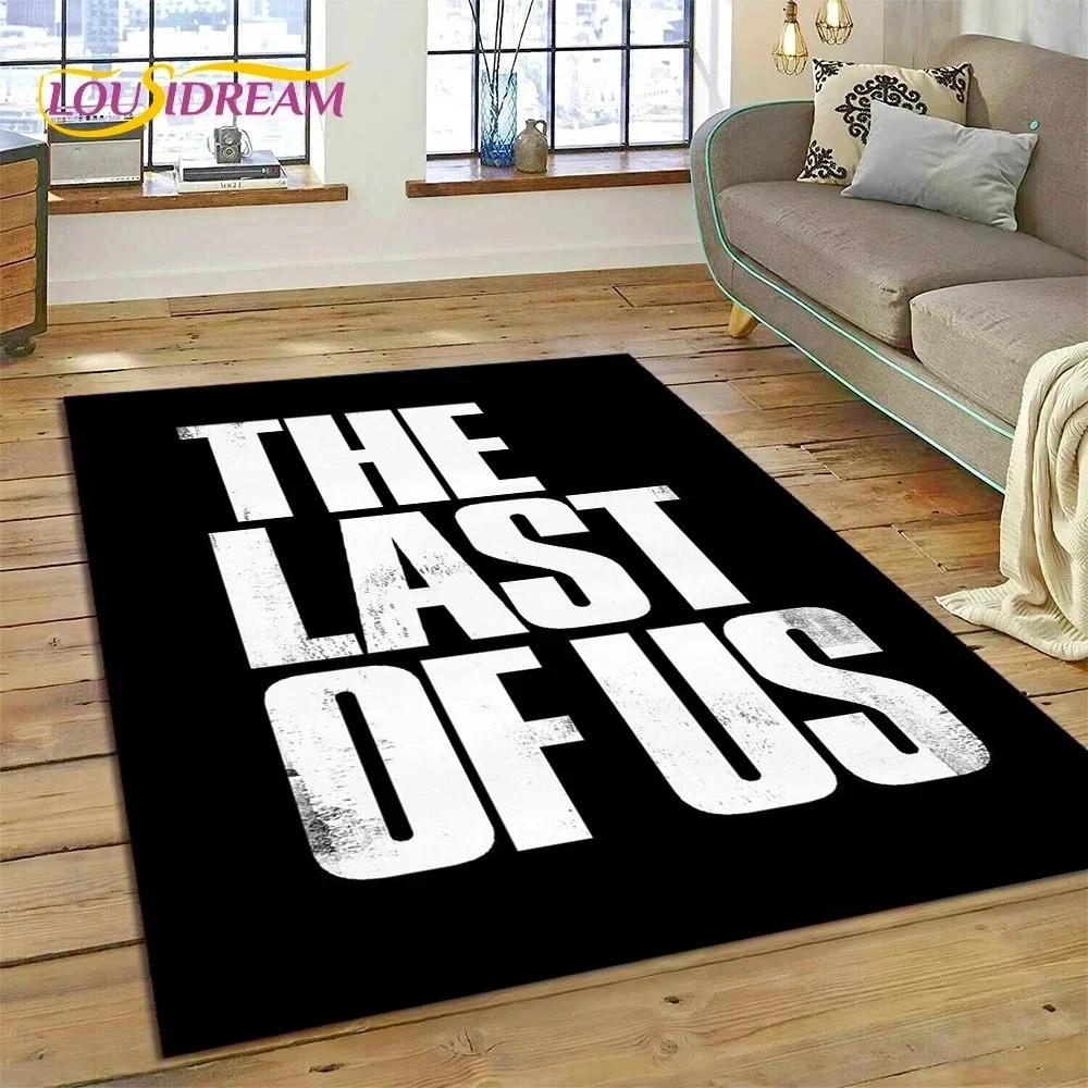 The Last of Us Horror Game TV Joel Pedro Carpet Rug for Bedroom Living Room Home Sofa Decoration,Child Large Decor Floor Mat