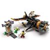 Конструктор LEGO Ninjago Револьверный бластер 71736 Кубики Подарок Самолет ниндзя для мальчиков от 8 лет