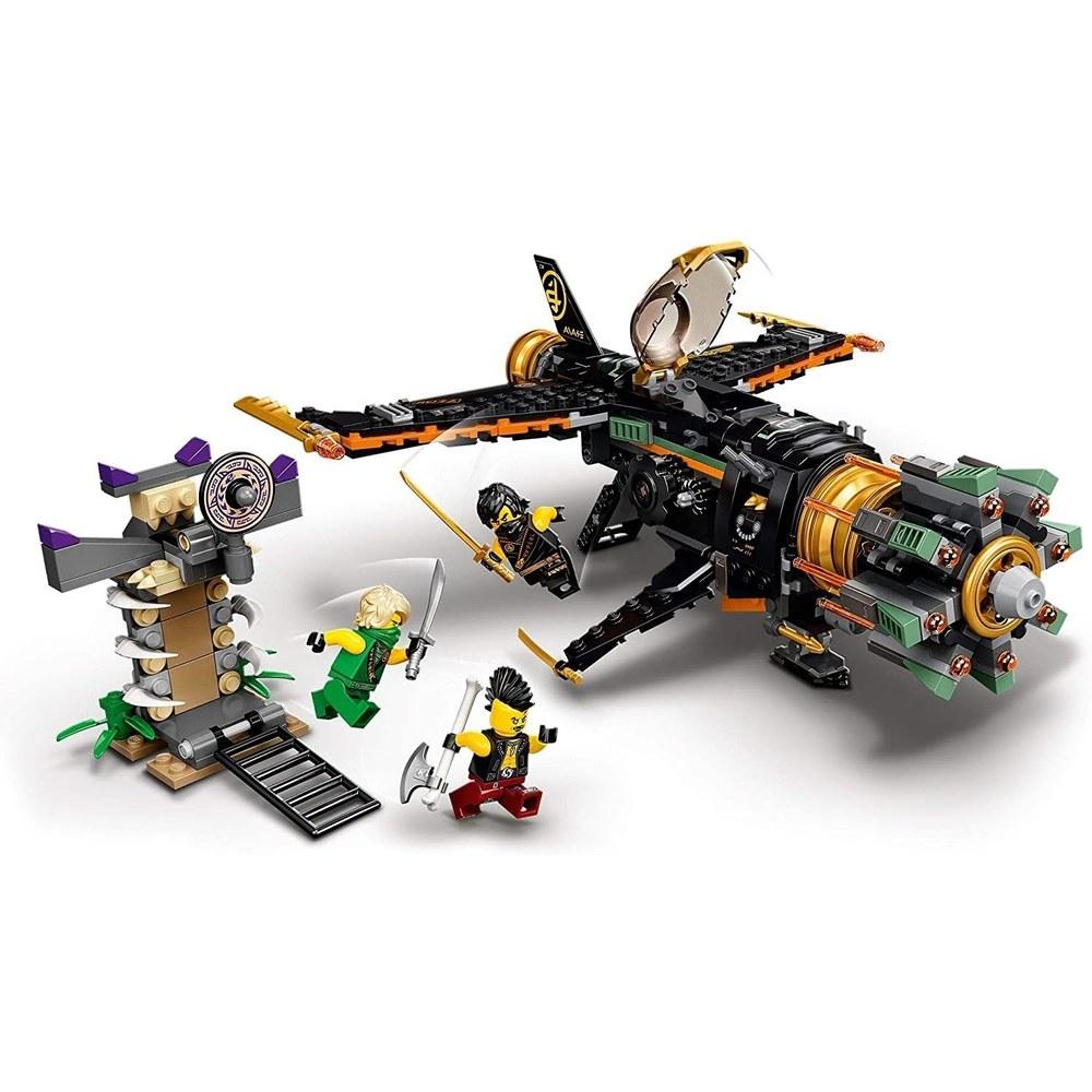 Конструктор LEGO Ninjago Револьверный бластер 71736 Кубики Подарок Самолет ниндзя для мальчиков от 8 лет