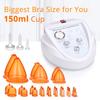 150ML Big Cups Vaccum Breast Enlargement Buttom Lifting Lymph Detox Body Massager