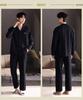 RENPAI Cotton Top and Bottom Suitable for Hospital Plus Sizes Long Long Loose Gentle On the Suitable for Spring and Autumn Men's 100% Pajamas,