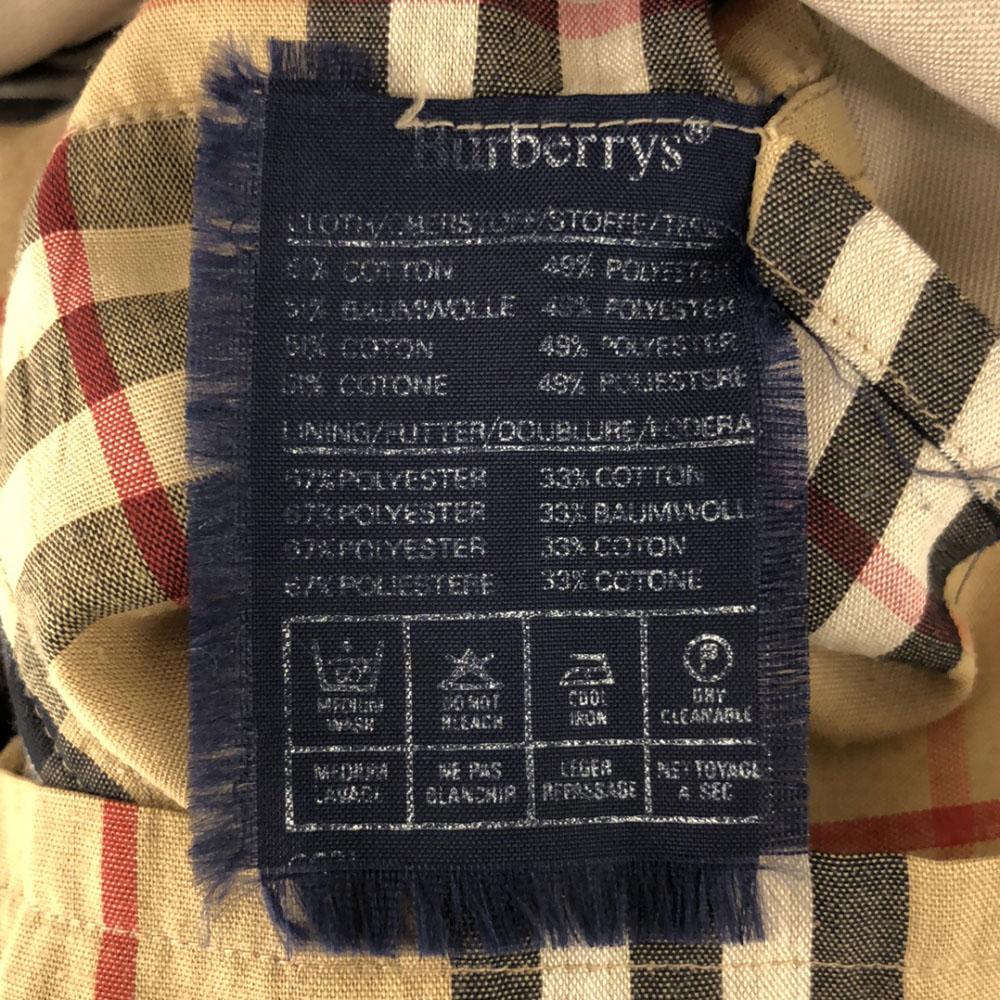 Burberrys 80-е годы Сделано в Англии Винтажное пальто-воротник из нержавеющей стали Мужское Б/У