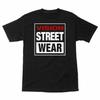Новая (NOS) Скейтборд-футболка Vision Street Wear С КЛАССИЧЕСКИМ ЛОГОТИПОМ ЧЕРНАЯ *ВЫПУЩЕНА* 2013* Унисекс Футболка