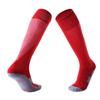 "Children's and Adult Quick-Dry Non-Slip Knee-High Sports Socks - Thick Terry Bottom, Multi-Color Options for Boys and Girls."