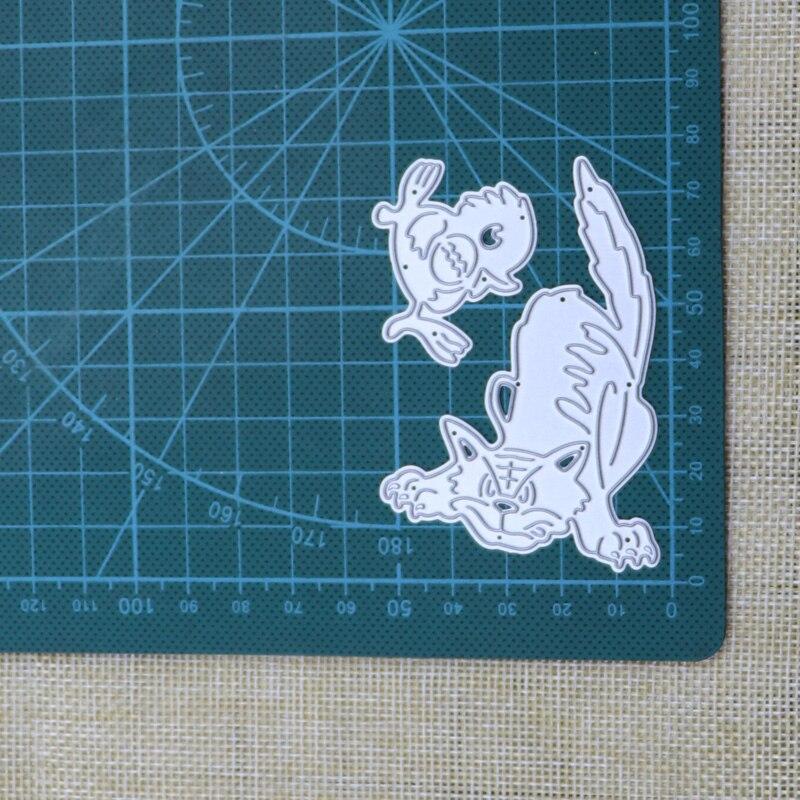 Курица Яйцо Тигр Металлические Штампы Для Скрапбукинга Ремесленные Штампы Для Трафаретов Тиснение Бумага Изготовление Крафтов