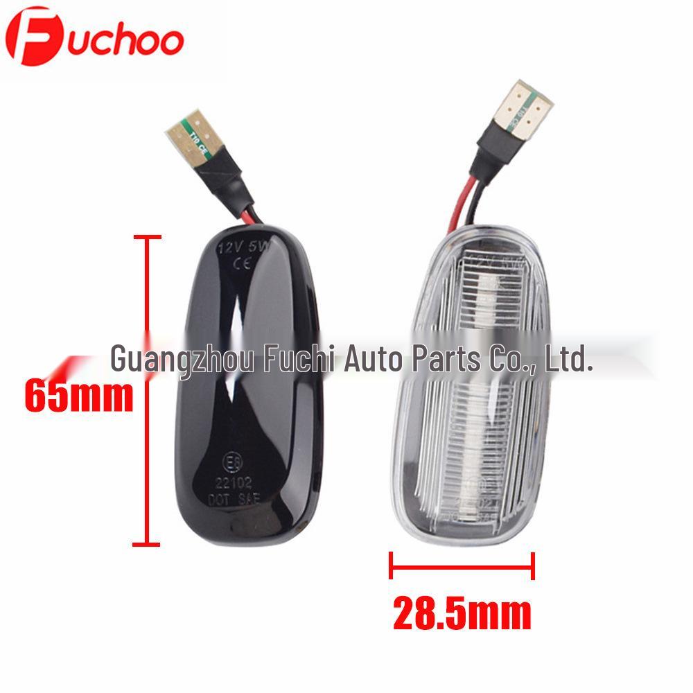 Светодиодный янтарный боковой габаритный огонь крыла для Opel Astra G (98-09) & Зафира А (99-05)