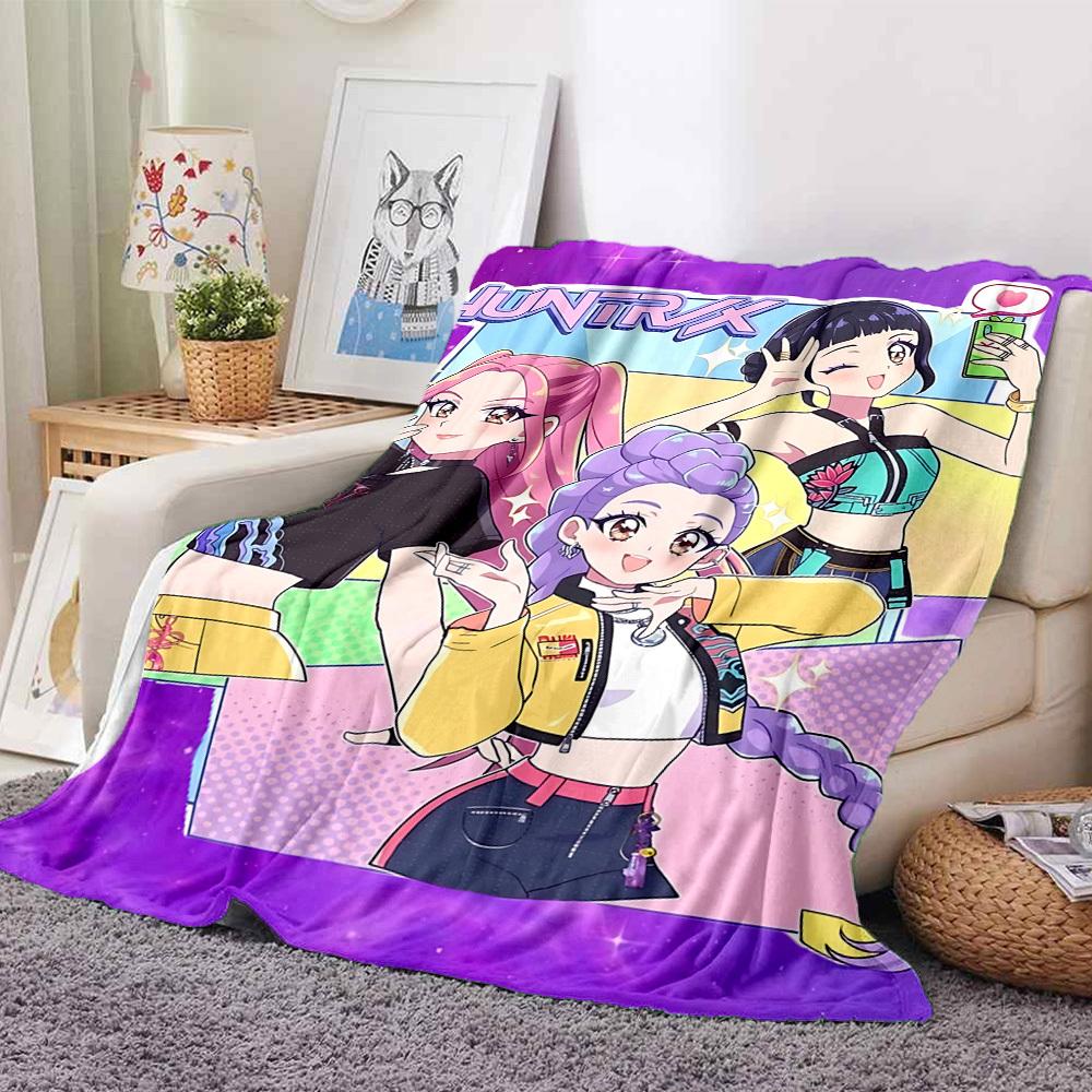 1pc HUNTRX Soft Comfortable Blanket Digital Print, All Season Multipurpose Knit Fabric Bedding, Office, Sofa Home Decor Blanket