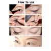 SK SKONHED 4 Pcs Sexy Long Cilia Glue-free Triple Magnet Extension Tools False Eyelashes Cross Wispy