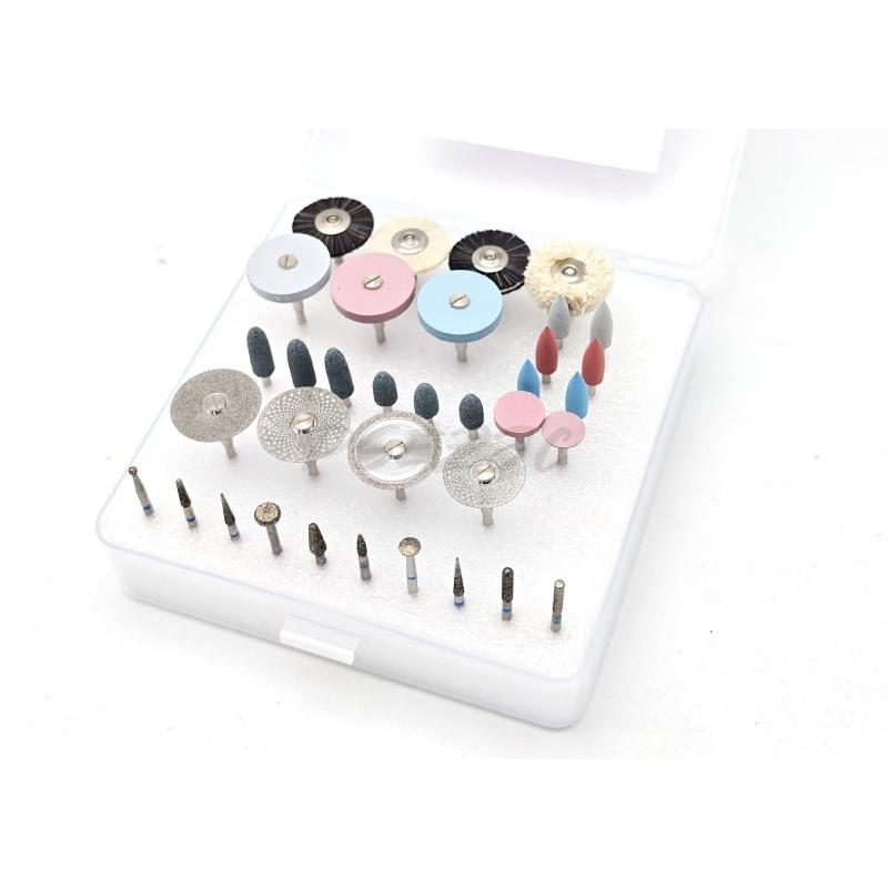 35 Pieces/set of Dental Dentures Resin Ceramic Polishing Tool Zirconia Polishing HP3501