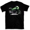 Men's Z900 RS Japanese Motorcycle Classic T-Shirt 100% Cotton Round Neck Motorcycle T-Shirt Summer Short Sleeve Casual T-Shirt