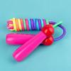 Jump Rope, Cotton Kid Jump Rope with Wood Handle Adjustable Length Skipping Rope