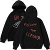 Толстовка Follow The Leader с капюшоном Korn Follow The Leader Merch Унисекс с графическим принтом, толстовка с капюшоном и длинными рукавами