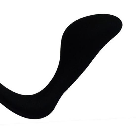 Anal Plug Eco-friendly Fine Workmanship Black Male Prostate Stimulator for Couples