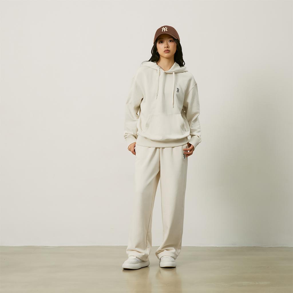 Новая коллекция MLB Boston Red Sox Basic 24FW Pre Fall Худи Унисекс Кремовый 3AHDB0144-43CRD