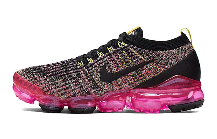 Nike Air VaporMax Flyknit 3 Черный Розовый Взрыв Женские AJ6910-006
