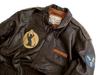 Кожаная куртка ПРОИЗВЕДЕНИЕ ИСКУССТВА БОЛЬШАЯ КРАСИВАЯ КУКЛА 6191051 55 КОРИЧНЕВЫЙ Япония M до японского размера [AVIREX] A-2 Мужская (эквивалент М)