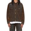 WE11DONE Denim Jacket Unisex Brown WD-DJ2-24-399-M-BK