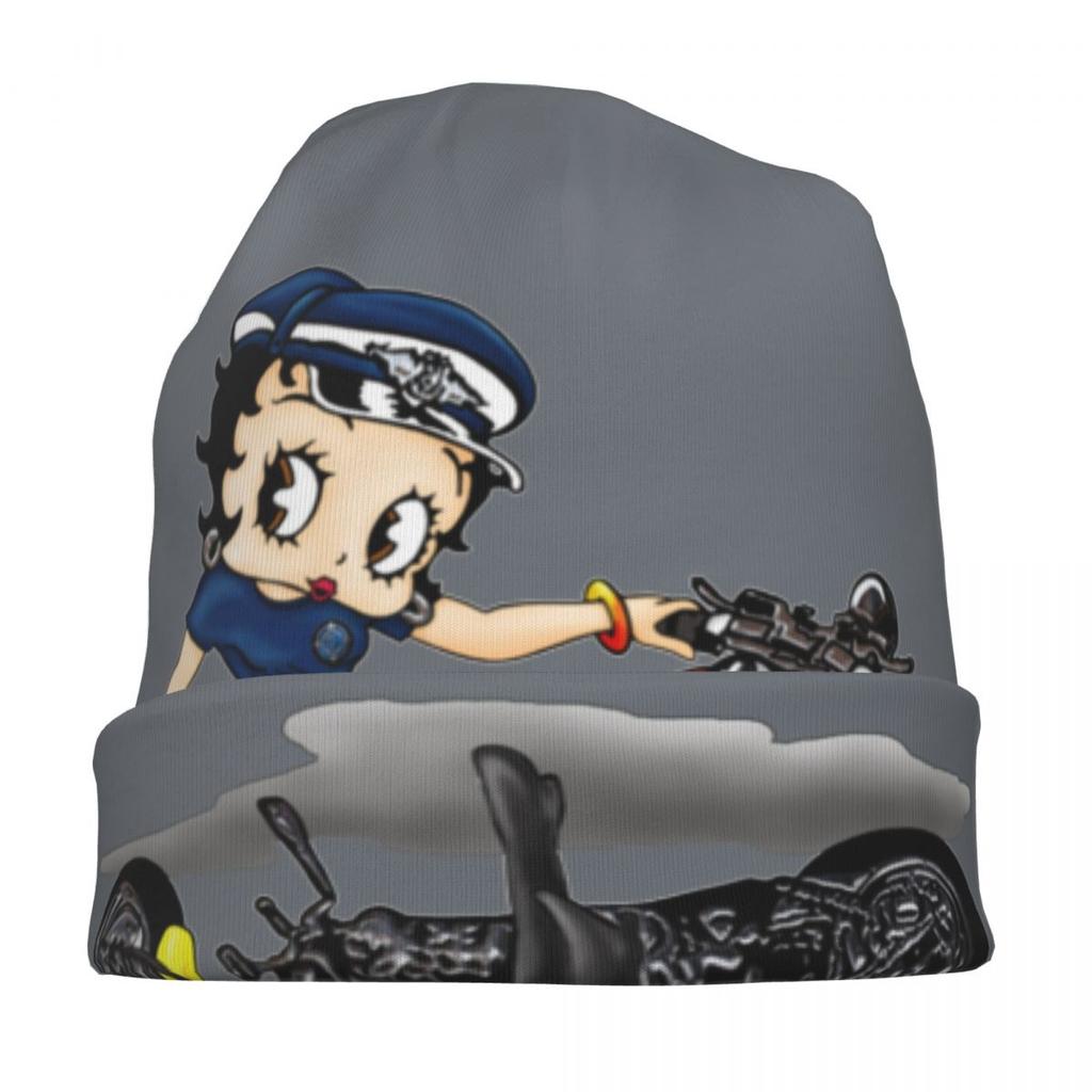 Love Mrs Boop Art Шапочки Капот Шапка Унисекс Популярные зимние забавные шапки Bettys