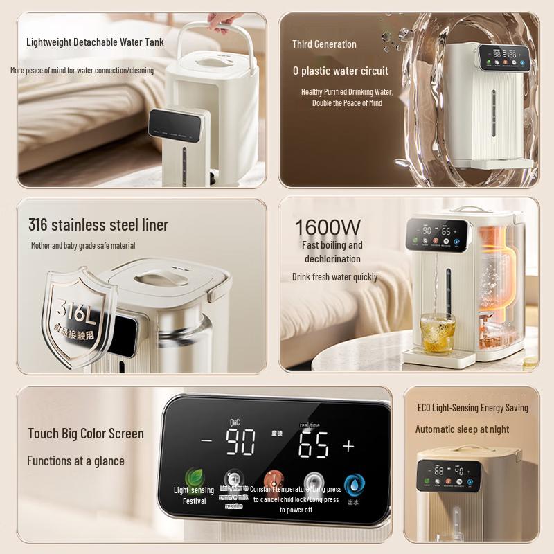 Midea Электрический чайник 11FPro 5L из нержавеющей стали 316L
