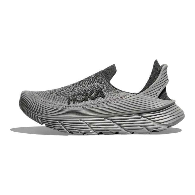 HOKA One One Кроссовки Restore TC Low-Top Casual Shoes Unisex Gray Sneakers 1134532-STLLT