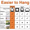 Extension Cord Organizer(8 Pack), Garage Organization and Storage, 16-Inch(Unfolded) Heavy Duty Storage Strap for Extension Cords, Cables, Hoses and R