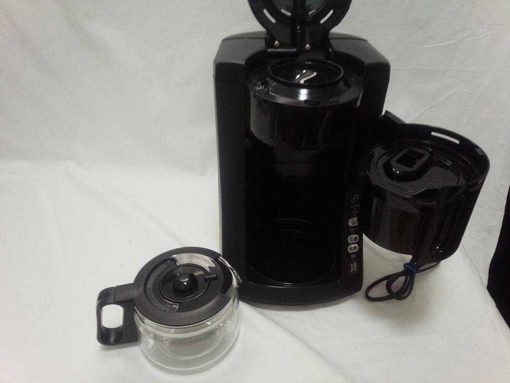 Panasonic Boiling Water Purifier Coffee Maker, 5-Cup Capacity, Black, NC-A55P-K