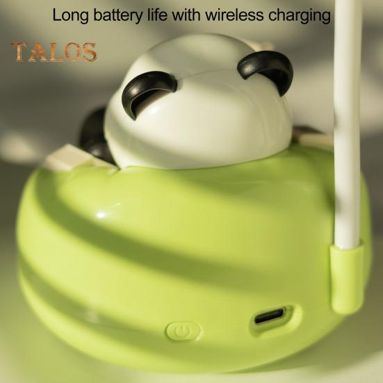 Светодиодная настольная лампа Panda Night Light с ящиком для чтения, регулируемая яркость, перезаряжаемая настольная лампа Panda для детской комнаты, спальни