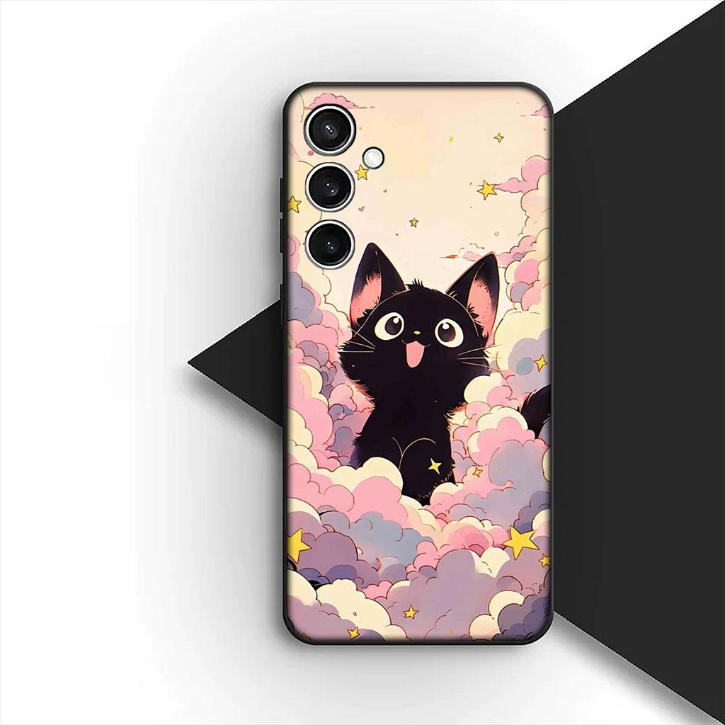 Чехол для телефона для Huawei P30 P20 Mate 20 Lite Pro Y7 Y6P Y7A 2019 Nova 5T 3I Funda Корпус Мягкий чехол Мультяшный кот Мяу Котёнок