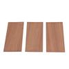 3PCS Guitar Veneer 188x98x2mm Sapele Wood Guitar Headplate Head Veneer for Repairment