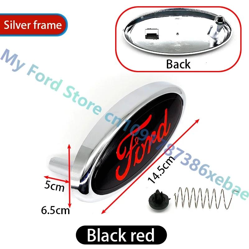 Автомобильная наклейка Ford ABS 14.5 Логотип на передний капот автомобиля Наклейка с шильдиком на задний багажник Для Ford Mondeo Focus Fusion MK2 MK4 F150 F25