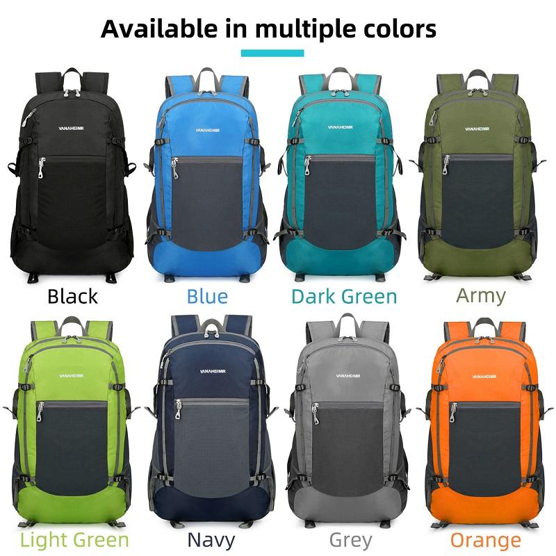 Foldable Multi-functional Outdoor Lightweight Hiking Backpack, Folding Backpack, Travel Water-resistant Daily Backpack