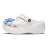 Sea Salt Milk Foam EVA Simple and Atmospheric Hole Shoes Unisex White
