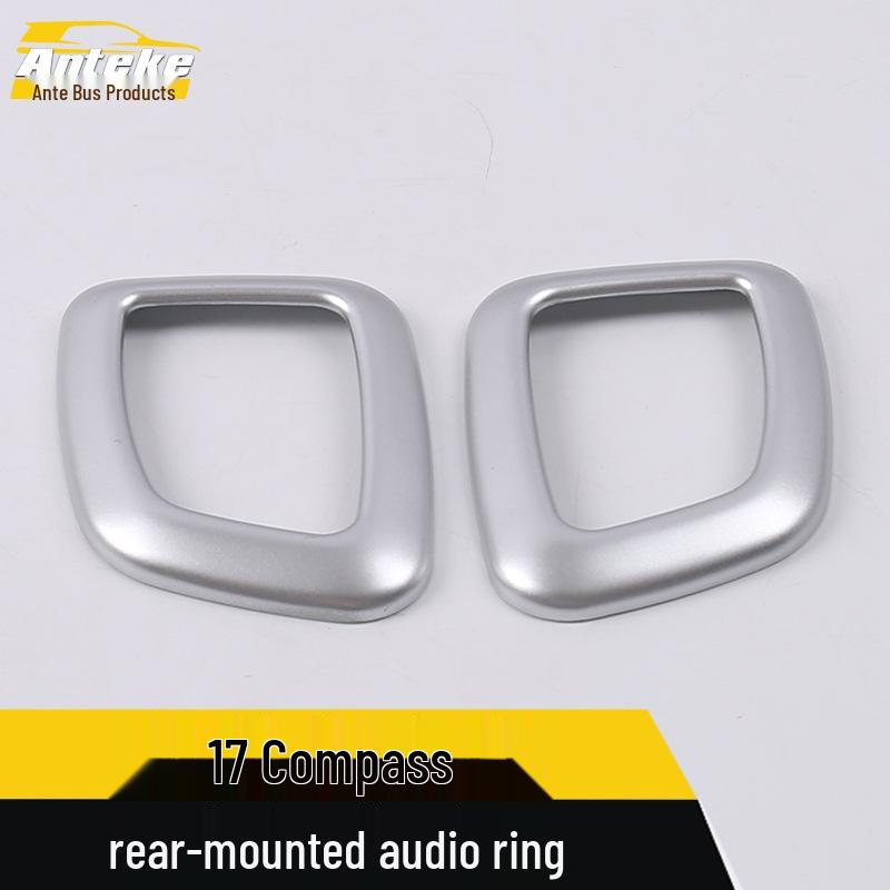 17 Compass Rear Door Speaker Ring Cover & Roof Speaker Patch Accessories