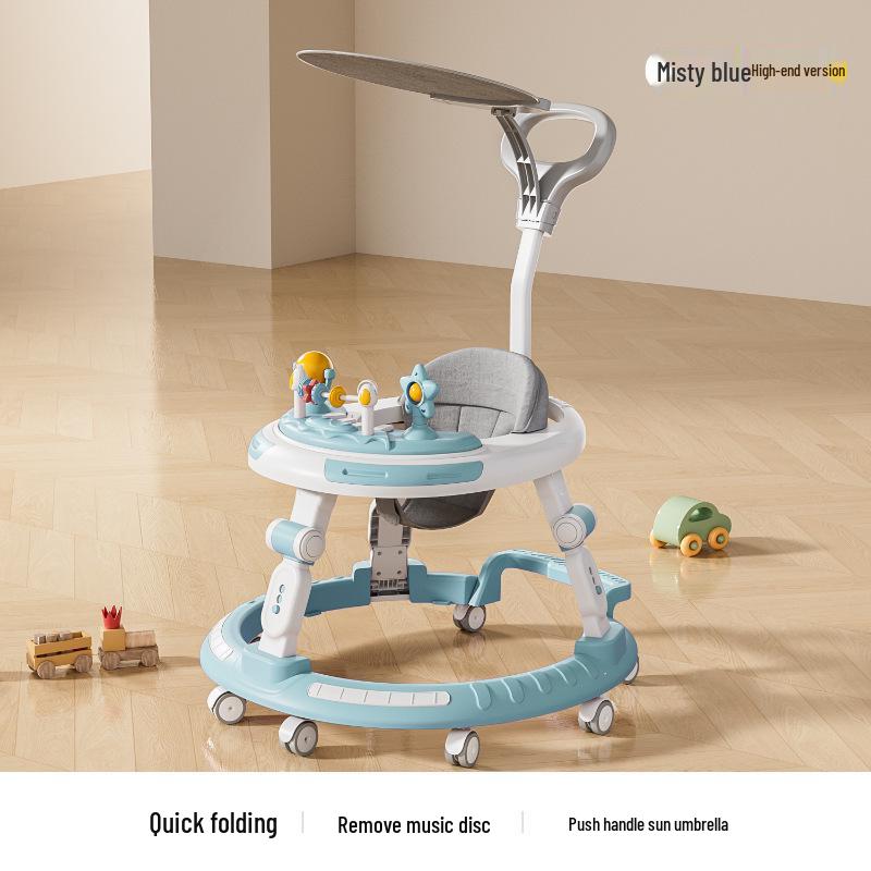 Регулируемая ходунок и стульчик для кормления для детей от 6 месяцев до 3 лет - Функции защиты от переворачивания и Х-образных ног