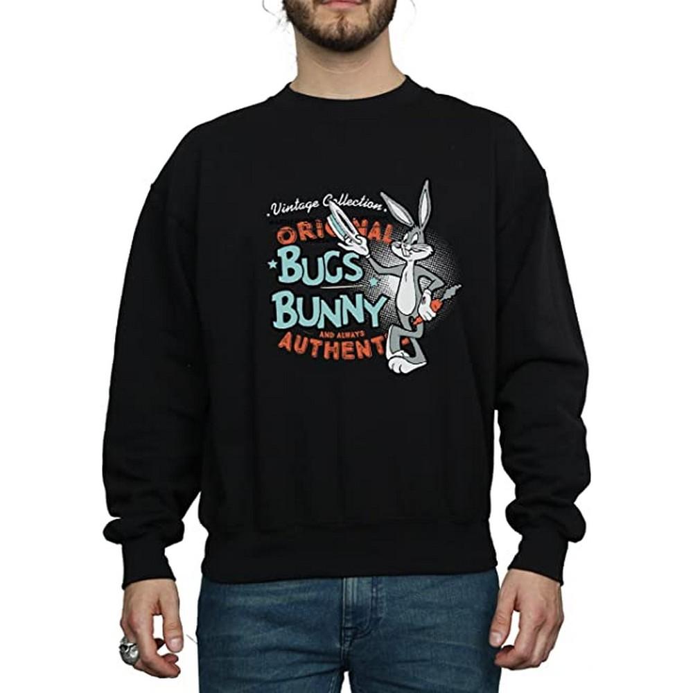 Looney Tunes Винтажный свитшот унисекс для взрослых Bugs Bunny