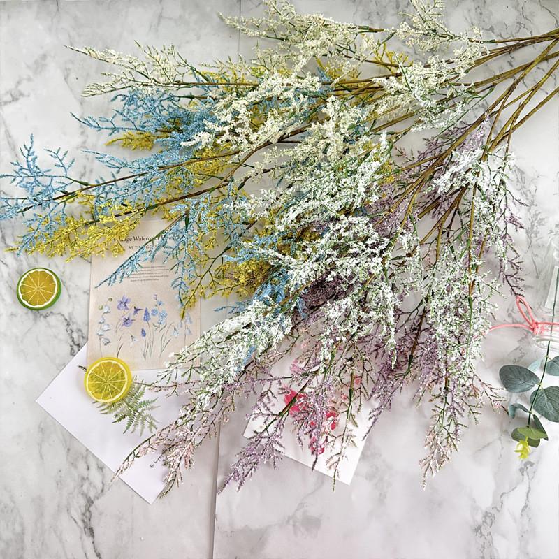 Simulated Pine Plants Branch Wedding Hotel Restaurant Room Desktop Decoration