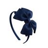 4'' Satin Little Girls Kids Hair Accessories Bow Hairband Headwear Hair Hoop Ribbon Headbands