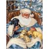 Полная 5D Diy Алмазная Картина Спящий Санта Алмазная Вышивка Крестом Домашний Декор Ручной Работы