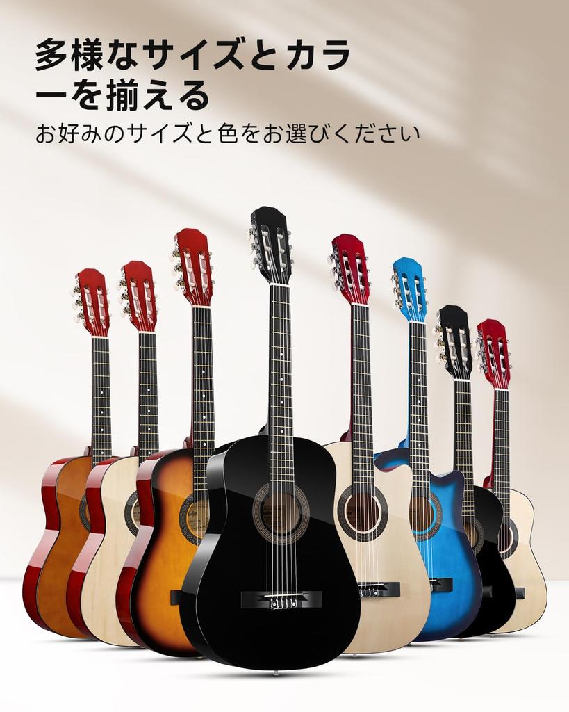 Moukey акустическая гитара для начинающих, набор из 38 дюймов, высококачественное дерево, ознакомительная практика для детей, студентов, футляр для гитарных аккордов, натуральный постер с вырезом,