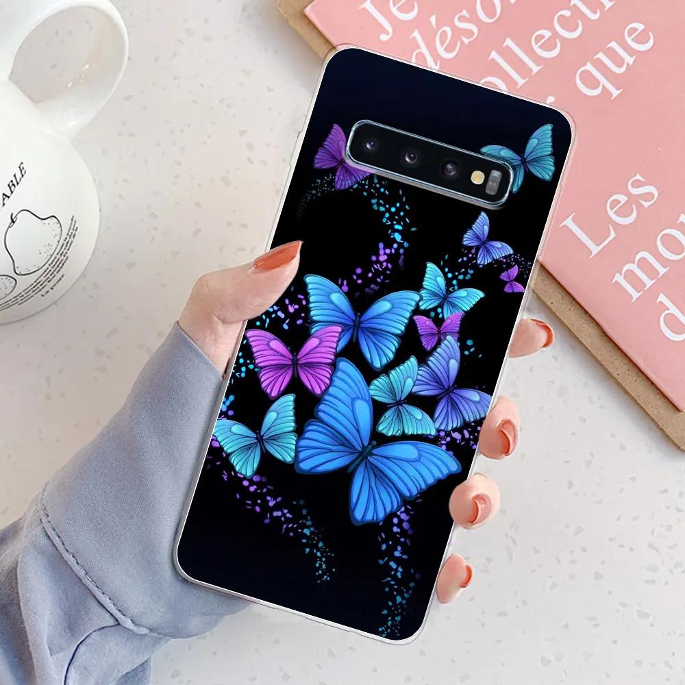 Для Samsung Galaxy S10 5G Чехол S10 Plus Чехол Прозрачные Мягкие Силиконовые Чехлы Для Телефона Fundas Для Samsung S10 Lite S10E S 10 Чехол Coque