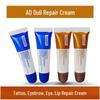 Крем для восстановления татуировок AD с гелем из ледяных кристаллов для бровей, глаз и губ.