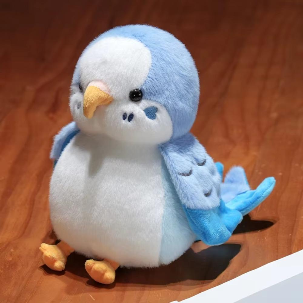 Home Decor Stuffed Bird Cartoon Stuffed Parrot Boys Girls Parrot Plush Toy Kids Toy
