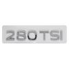 RUNTB1 3D ABS 280TSI 380TSI Car Body Side Emblem Auto Rear Trunk Badge Sticker For VW Golf Passat Jetta Tiguan Polo Vento Lavida MK4