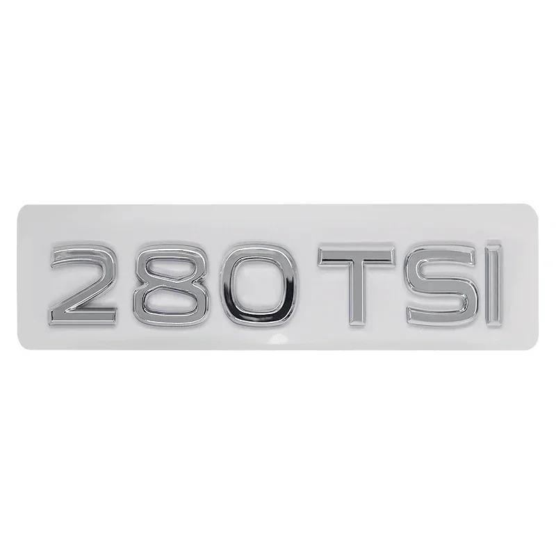 RUNTB1 3D ABS 280TSI 380TSI Car Body Side Emblem Auto Rear Trunk Badge Sticker For VW Golf Passat Jetta Tiguan Polo Vento Lavida MK4