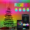 20M Dream Color USB 5V LED Sting Light Bluetooth Music APP RGBIC адресуемые гирлянды для дня рождения гирлянда для рождественского декора