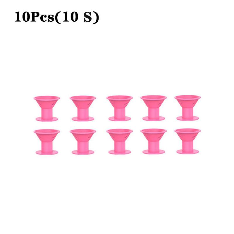 10 шт., мягкие резиновые силиконовые термобигуди для завивки волос, заколки для волос без нагрева, кудри для волос, инструменты для самостоятельной укладки волос для девочек