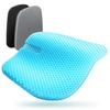 Gel Cushion Extra Large Gel Zero Honeycomb Distributes Body Absorbs Does Not Get Highly for Home 2 Covers Included [U-shaped 4644cm Large] Cushion,