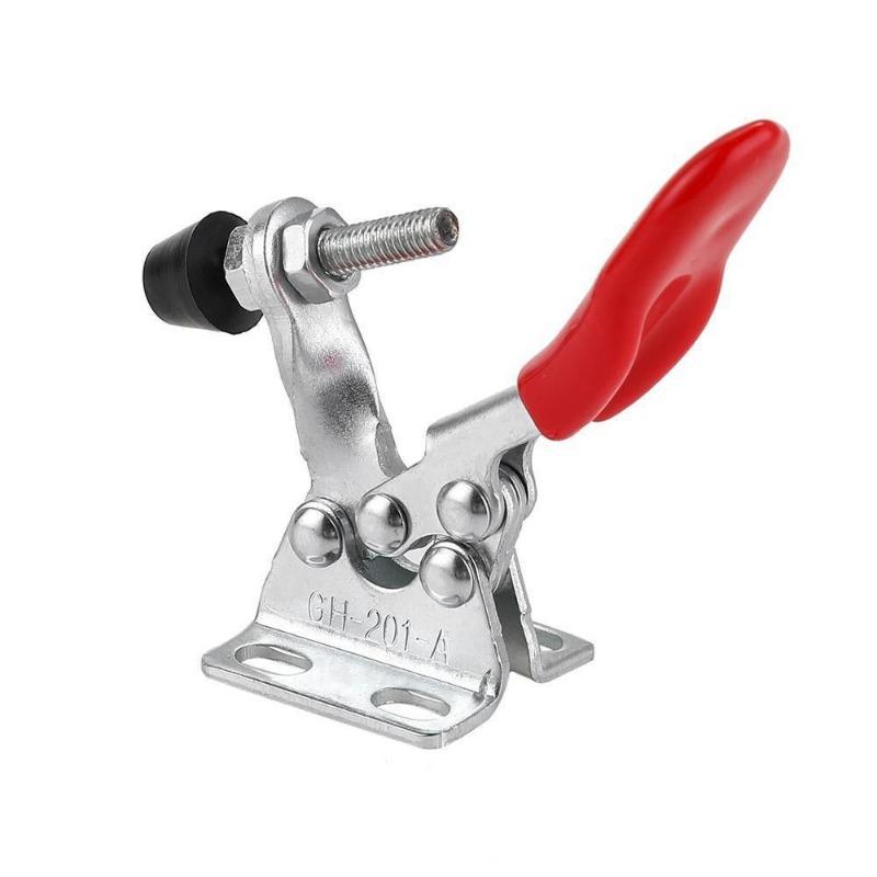 4/2/1Pcs Metal Horizontal Quick Release Hand Tool Toggle Clamp for Fixing Workpiece